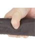 Dual Layered Silicone Rotator Brown,akkus,távirányítós-25cm.