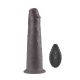 Dual Layered Silicone Rotator Brown,akkus,távirányítós-20cm.