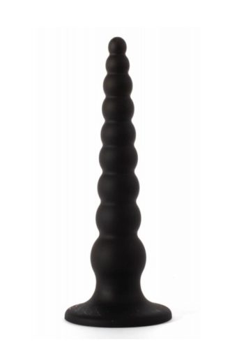 Hosszú bordás szilikon anal plug -24cm.