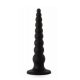 Hosszú bordás szilikon anal plug -24cm.