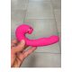 Electric sucking massager 3in1,akkus. pink