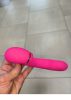 Electric sucking massager 3in1,akkus. pink