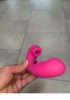 Electric sucking massager 3in1,akkus. pink