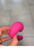 Electric sucking massager 3in1,akkus. pink