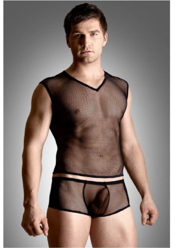 Net set - shirt and thong. Méret:M/L