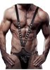 ECO LEATHER BODY STRAP HARNESS MEN.