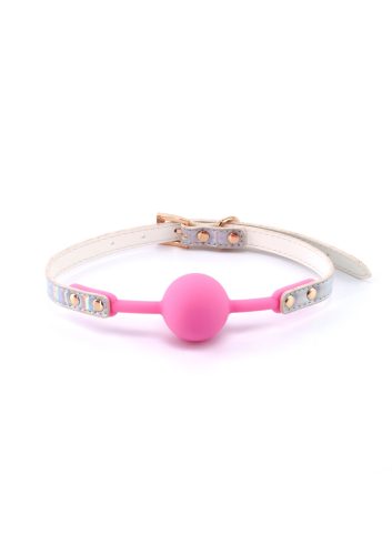 Cosmo pink holografikus pántos szájpecek.