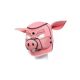 Pig Head Hood Pink.