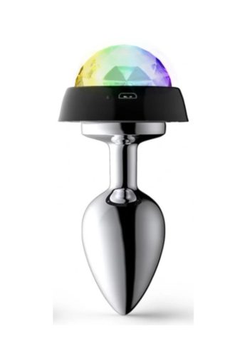 Led disco,világító anal plug medium,akkus.