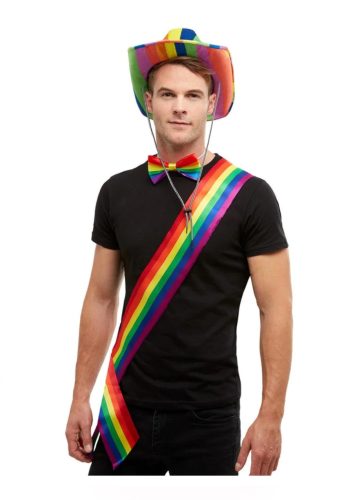 Rainbow Sash.