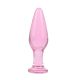 Weston pink anal plug üvegből.