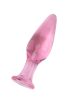 Weston pink anal plug üvegből.