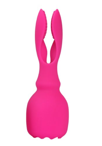 Bunny szilikon wand feltét. Lila