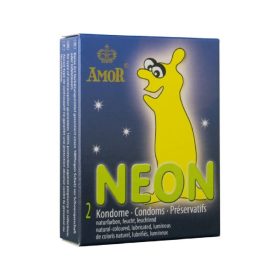 AMOR NEON condom. 6db