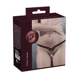 Fetish - szegecses, láncos tanga.