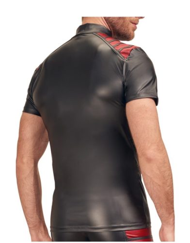 VEGA T-shirt Black-Red. Méret:L