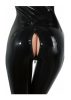 LATEX - hosszúujjú női overall, fekete Méret:L