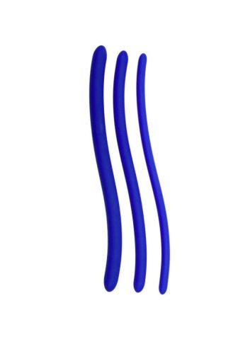 DILATOR-kék szilikon húgycsőtágító szett-3db.