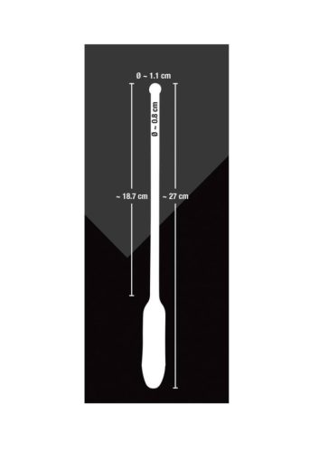 DILATOR-hosszú, szilikon húgycsővibrátor.