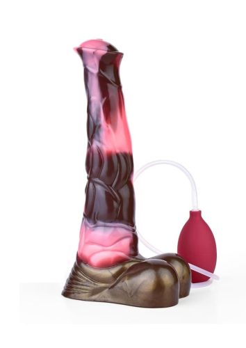 Conner foltos csődör squirting dildó-26cm.