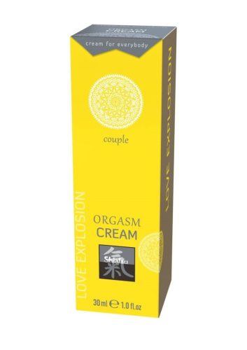 Shiatsu Orgasm-bizsergető krém nőknek és férfiaknak.