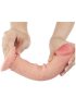 Sliding Skin dupla rétegű dong egyenes-20cm.