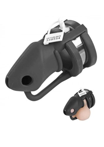 Shadow Locking Silicone Male Chastity Device.