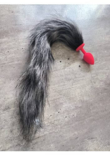 Fox szilikon plug -piros.