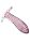 California üveg anal  plug -12cm.
