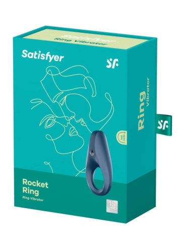 Satisfyer Rocket Ring -vízálló, akkus péniszgyűrű.