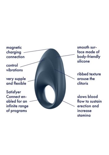 Satisfyer Mighty One - okos, akkus, vibrációs péniszgyűrű.