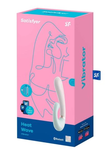 Satisfyer Heat Wave - okos, melegítő, karos vibrátor-menta.