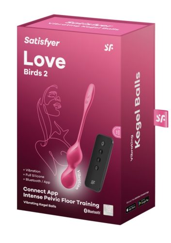 Satisfyer Love Birds 2 - okos, vibrációs gésagolyó