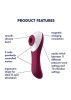 Satisfyer Dual Crush - akkus hüvelyi és csikló vibrátor.