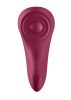 Satisfyer Sexy Secret - okos, akkus, vízálló csiklóvibrátor,bordó.