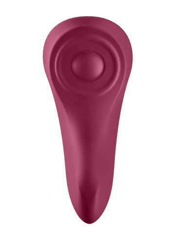 Satisfyer Sexy Secret - okos, akkus, vízálló csiklóvibrátor,bordó.