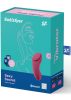 Satisfyer Sexy Secret - okos, akkus, vízálló csiklóvibrátor,bordó.