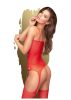 Penthouse Hot Nightfall - cikk-cakkos, nyitott, necc szett. Fekete,Méret:XL