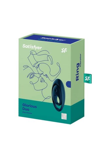 Satisfyer Glorious Duo - akkus, vízálló péniszgyűrű.