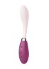 Satisfyer G-Spot Flex 3 - akkus G-pont vibrátor,pink-bordó.