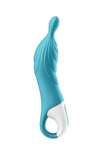 SATISFYER A-MAZING 2 - AKKUS, A-PONT VIBRÁTOR. Szürke,Tester,új bontatlan,nylonban