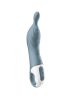 SATISFYER A-MAZING 2 - AKKUS, A-PONT VIBRÁTOR. Szürke,Tester,új bontatlan,nylonban