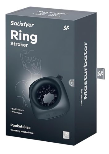 Satisfyer Ring Stroker ,akkus, vibrációs maszturbátor.