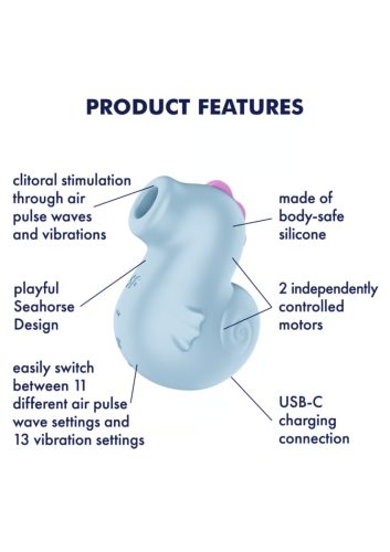 Satisfyer Sea Pony,akkus