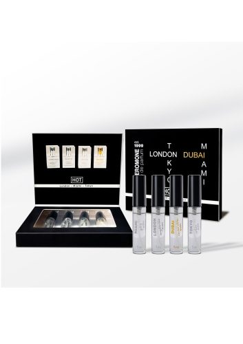 HOT Pheromone Perfume Box LMTD men - 4x5ml