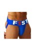 Jockstrap Fist Logo Blue. Méret:M