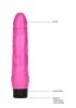 Thin Realistic Dildo Vibrator -20cm