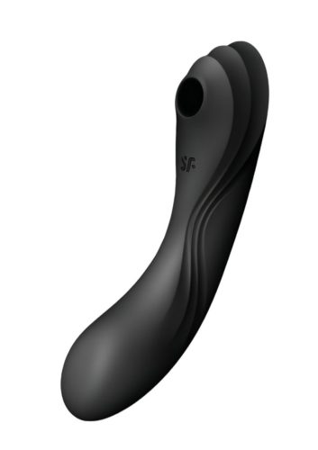 Satisfyer Curvy Trinity 4 - léghullámos 2in1 vibrátor Tester-új,bontatlan ,nylonban