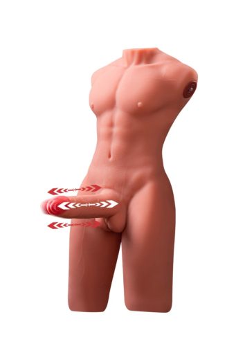 Jason Body Dildo Thrusting and vibrating,akkus