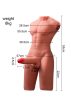 Jason Body Dildo Thrusting and vibrating,akkus